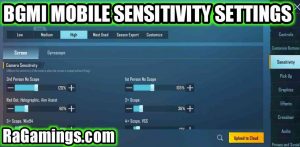 Pubg Mobile Sensitivity Settings