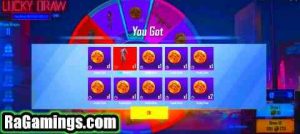 Lucky Spin ka Event pe click