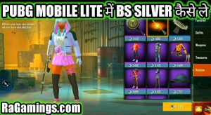 Pubg Mobile Lite me BS Silver se New OutFit kaise le