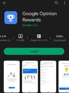 Google Opinion Rewards