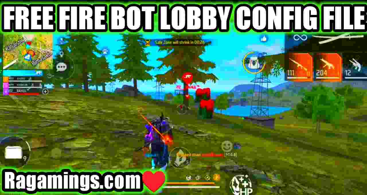 Free Fire Bot Lobby Glitch Config File Updated