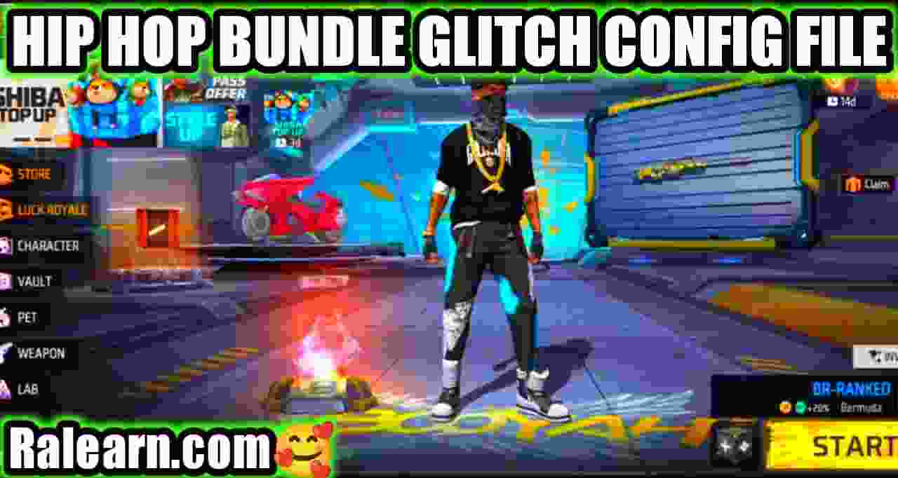 Free Fire Max Hip Hop Bundle Glitch