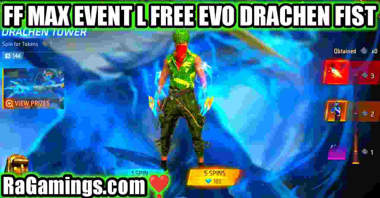 Free Fire Max Me Evo Drachen Fist Free kaise nikale
