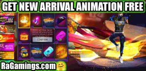 Free Fire Max me New Arrival Animation Event Free
