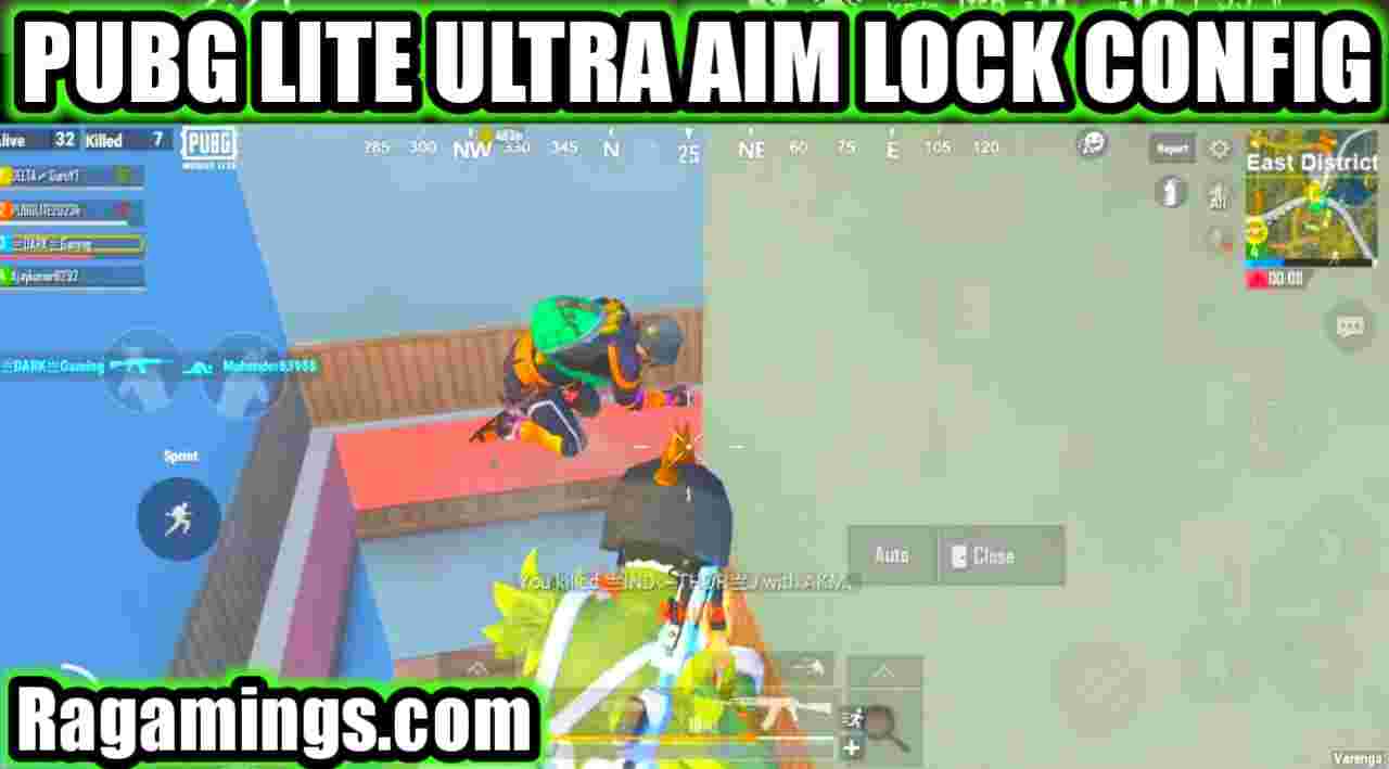 New Update PUBG Lite Ultra Aim Lock Config File